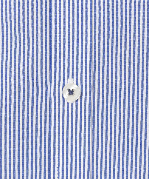 green label relaxing（グリーンレーベルリラクシング）の「【ジュニア】ストライプシャツ（シャツ/ブラウス・キッズ・ネイビー・155/145）」の6枚目の写真