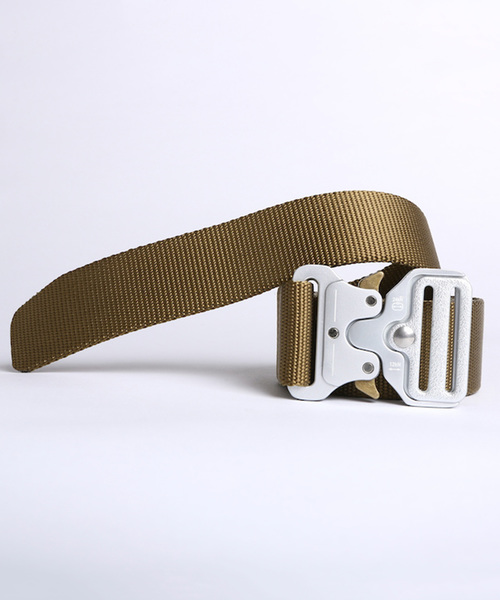 ADANS（アダンス）の「【ADANS】ナイロンベルト(M)/AD191AC05（ベルト・メンズ・ブラック/ベージュ/オレンジ/ブラック系その他/グリーン系カモフラージュ/ブラウン系カモフラージュ・FREE）」の3枚目の写真