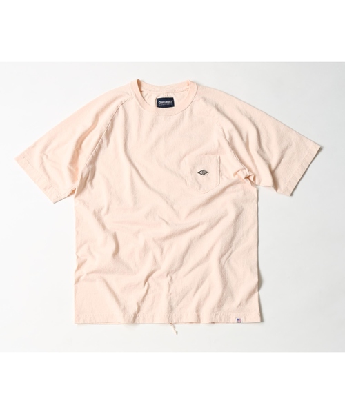 MAGIC NUMBER(マジック ナンバー)の「US COTTON RAGLAN POCKET TEE(Tシャツ/カットソー)」|ライトピンク