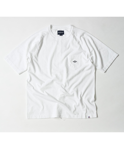 MAGIC NUMBER(マジック ナンバー)の「US COTTON RAGLAN POCKET TEE(Tシャツ/カットソー)」|ホワイト