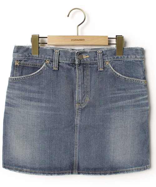 ブランド古着 デニムミニスカート デニムスカート Lee リー のファッション通販 Zozoused