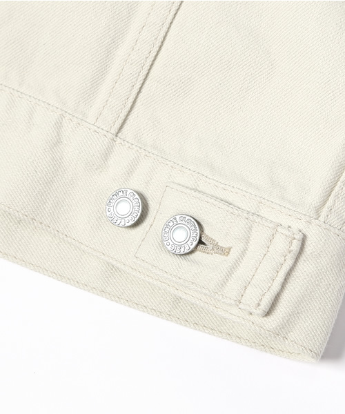 Denime（ドゥニーム）の「【MadeInJapan】DENIM JACKET 507 type off mod（デニムジャケット・メンズ・オフホワイト・LARGE/MEDIUM/SMALL）」の12枚目の写真