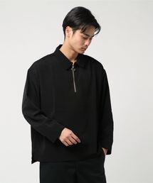 VIBGYOR Select/ ポリハーフZIP L/Sシャツ