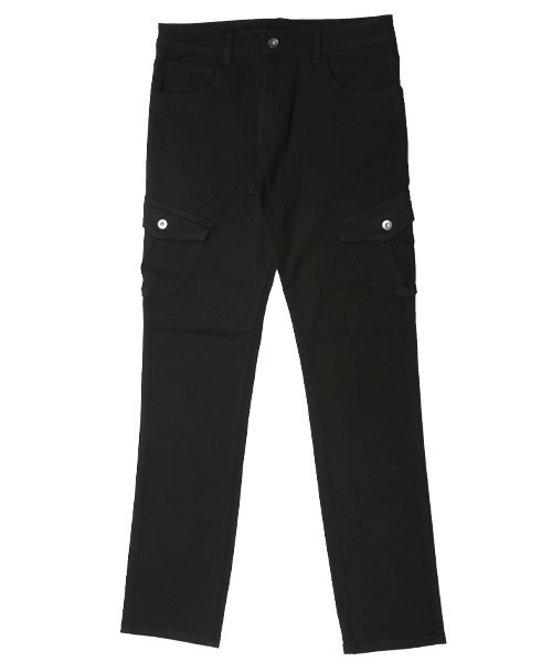 LUXSTYLE（ラグスタイル）の「ストレッチツイルカーゴパンツ（カーゴパンツ・メンズ・ブラック/ベージュ・M/L/XL）」の8枚目の写真