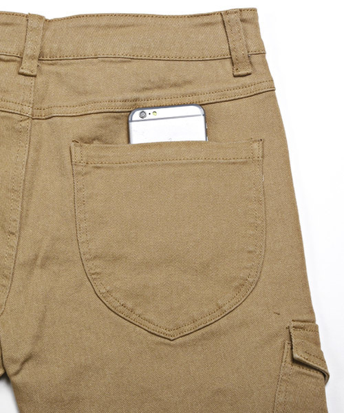 LUXSTYLE（ラグスタイル）の「ストレッチツイルカーゴパンツ（カーゴパンツ・メンズ・ブラック/ベージュ・M/L/XL）」の15枚目の写真