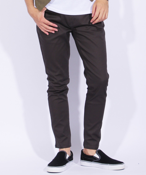 Beautiful Harmony（ビューティフルハーモニー）の「アンクルストレッチスキニーパンツ（チノパンツ・メンズ・ブラック/グレー系その他/ワイン/ネイビー/ベージュ/グレー/グレー系その他2/ホワイト/チャコールグレー/カーキ・LL/M/L）」の4枚目の写真