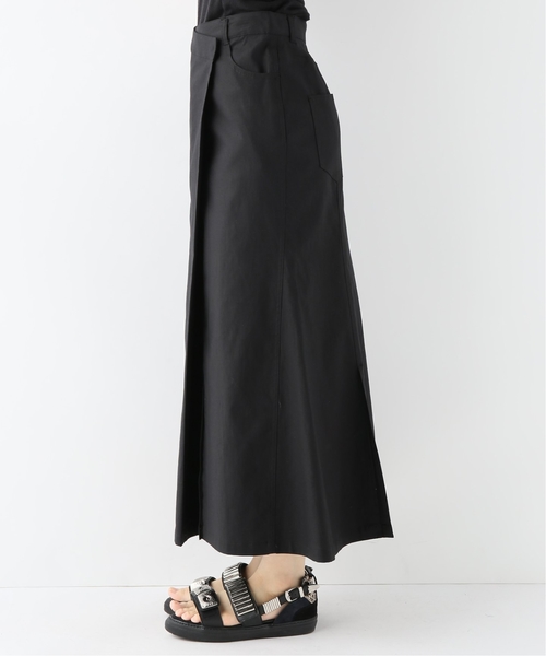 CITYSHOP(シティーショップ)の「アサラップスカート(スカート・レディース・ブラック/グリーン・38/36)」の6枚目の写真
