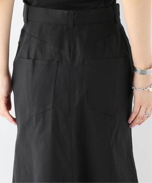 CITYSHOP(シティーショップ)の「アサラップスカート(スカート・レディース・ブラック/グリーン・38/36)」の9枚目の写真