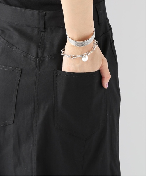 CITYSHOP(シティーショップ)の「アサラップスカート(スカート・レディース・ブラック/グリーン・38/36)」の10枚目の写真