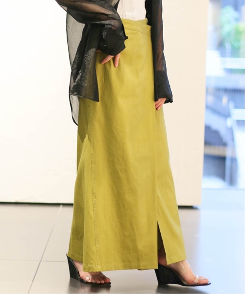 CITYSHOP(シティーショップ)の「アサラップスカート(スカート・レディース・ブラック/グリーン・38/36)」の21枚目の写真
