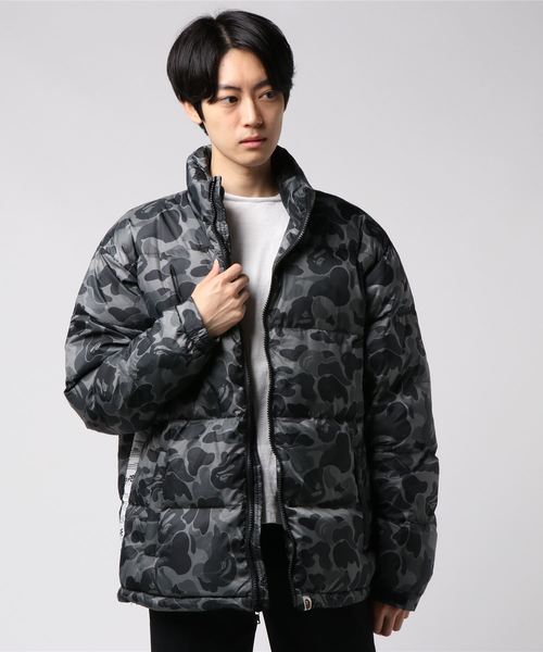 A BATHING APE(アベイシングエイプ)の「ABC DOWN JACKET M(ダウンジャケット/コート)」|ブラック