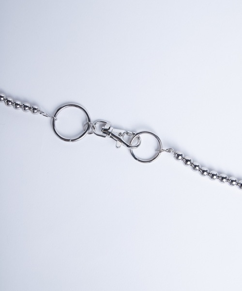 WEGO（ウィゴー）の「WEGO/ボールチェーンリングベルト（ベルト・レディース・シルバー・FREE）」の6枚目の写真