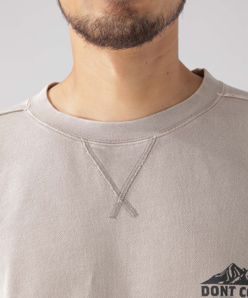 BAYFLOW（ベイフロー）の「インレイスノーウォッシュL/Sプルオーバー（スウェット・メンズ・ベージュ/カーキ/ボルドー/チャコール・SMALL/MEDIUM/LARGE）」の20枚目の写真