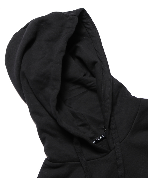 Guess（ゲス）の「GUESS/ゲス L/SLV HOODIES トライアングルロゴパッチ プルオーバーパーカー（パーカー・メンズ・グリーン/ブラック/グレー・M/L/XL）」の19枚目の写真