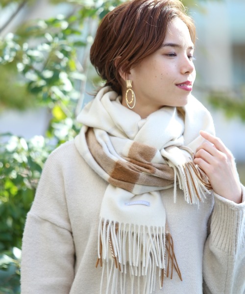 reca(レカ)の「カシミアストール リヨン(ストール/ショール・レディース・A・FREE)」の4枚目の写真