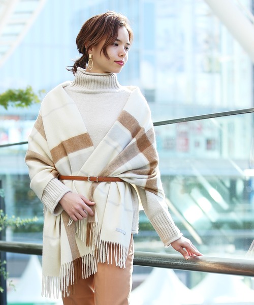 reca(レカ)の「カシミアストール リヨン(ストール/ショール・レディース・A・FREE)」の8枚目の写真