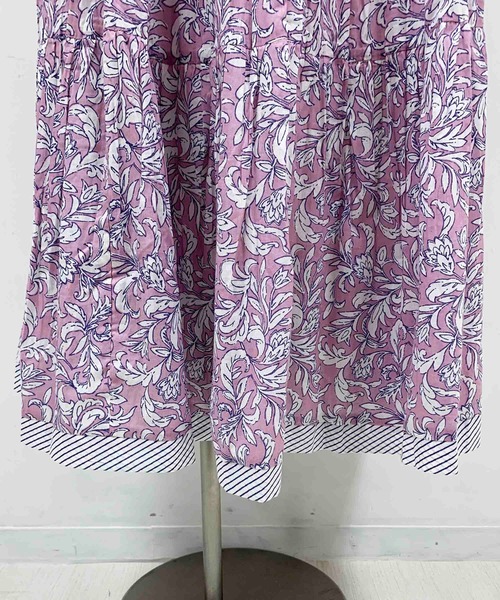 PICCIN（ピッチン）の「【WEB限定】ペイズリーティアードスカート（スカート・レディース・ベージュ/パープル/ピンク・M）」の10枚目の写真