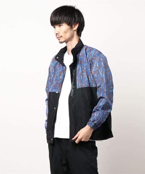 RATTLE TRAP(ラトルトラップ)の「Champion FULL ZIP JACKET C3-R606(ブルゾン・メンズ・ブラック/レッド/ブルー・M/L)」の3枚目の写真