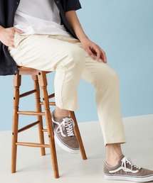 カツラギ素材 テーパード アンクルストレッチ チノパンツ