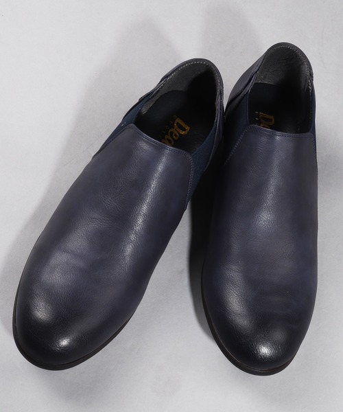 Dedes（デデス）の「DEDES ローヒールショートサイドゴアシューズ（ドレスシューズ・メンズ・ブラック/ダークブラウン/ネイビー/ブラウン/グレー/キャメル・41/43/42/44/40）」の5枚目の写真