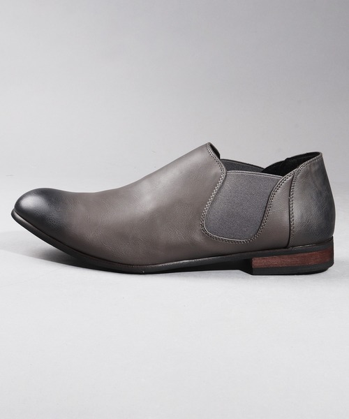 Dedes（デデス）の「DEDES ローヒールショートサイドゴアシューズ（ドレスシューズ・メンズ・ブラック/ダークブラウン/ネイビー/ブラウン/グレー/キャメル・41/43/42/44/40）」の11枚目の写真