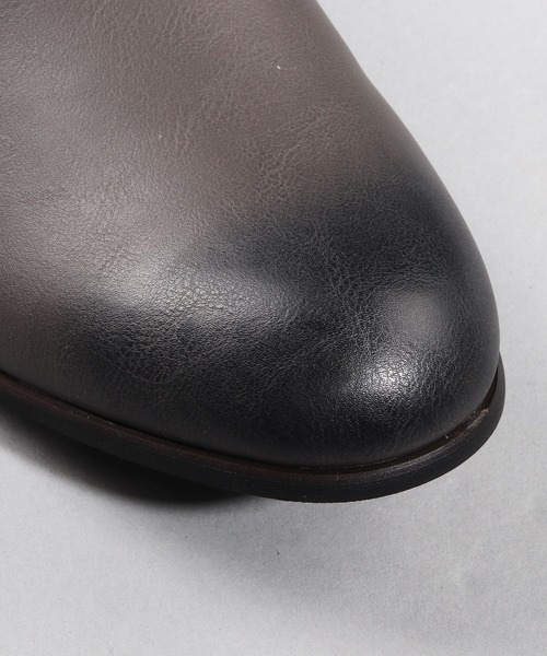 Dedes（デデス）の「DEDES ローヒールショートサイドゴアシューズ（ドレスシューズ・メンズ・ブラック/ダークブラウン/ネイビー/ブラウン/グレー/キャメル・41/43/42/44/40）」の8枚目の写真