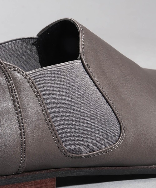 Dedes（デデス）の「DEDES ローヒールショートサイドゴアシューズ（ドレスシューズ・メンズ・ブラック/ダークブラウン/ネイビー/ブラウン/グレー/キャメル・41/43/42/44/40）」の9枚目の写真