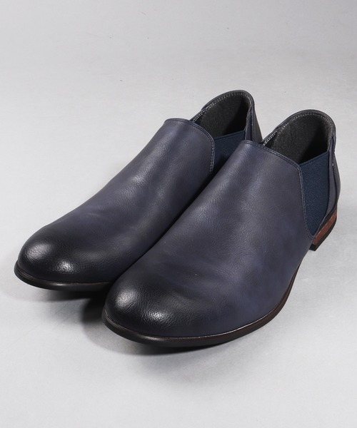 Dedes（デデス）の「DEDES ローヒールショートサイドゴアシューズ（ドレスシューズ・メンズ・ブラック/ダークブラウン/ネイビー/ブラウン/グレー/キャメル・41/43/42/44/40）」の13枚目の写真