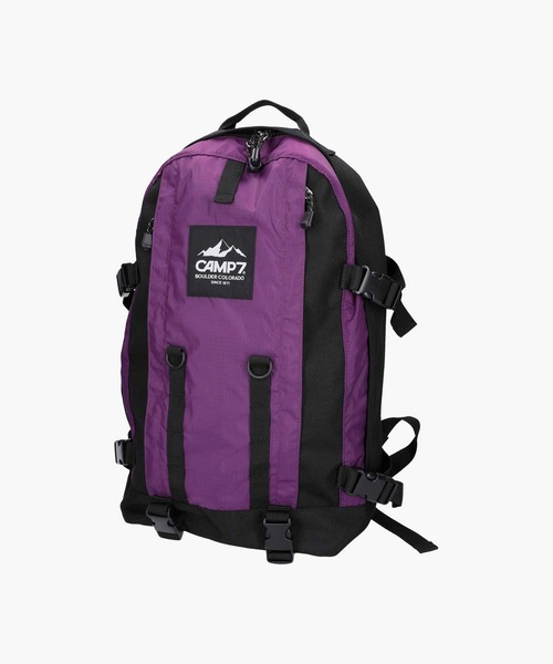 CAMP7（キャンプセブン）の「【CAMP7】コーデュラバックパック(リュック)（バックパック/リュック・メンズ・ブラック/パープル/ベージュ・フリー）」の3枚目の写真