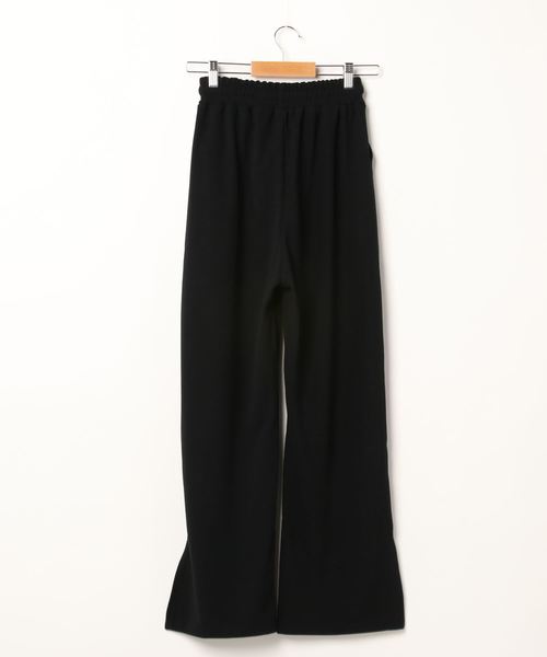 ulu(ウル)の「Sweat relax wide pants(その他パンツ・レディース・ブラック/アイボリー・FREE)」の15枚目の写真