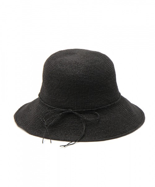 GLOBAL WORK（グローバルワーク）の「畳める細編みハット/879095（ハット・レディース・ブラック/ブラウン/オフホワイト・FREE）」の10枚目の写真