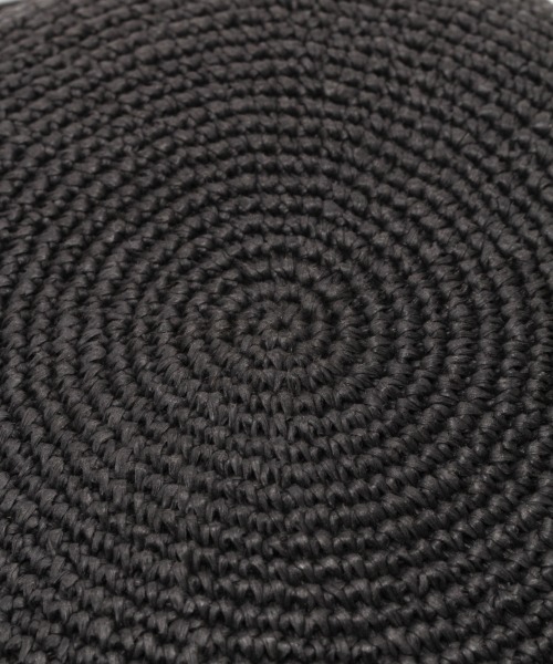 GLOBAL WORK（グローバルワーク）の「畳める細編みハット/879095（ハット・レディース・ブラック/ブラウン/オフホワイト・FREE）」の12枚目の写真