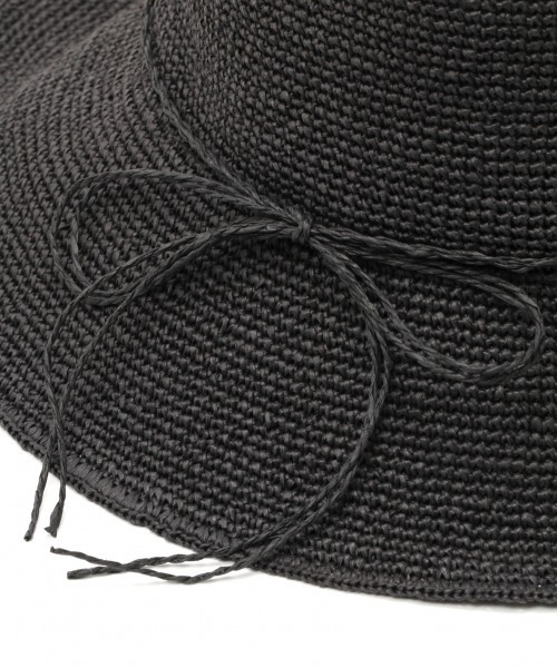 GLOBAL WORK（グローバルワーク）の「畳める細編みハット/879095（ハット・レディース・ブラック/ブラウン/オフホワイト・FREE）」の14枚目の写真