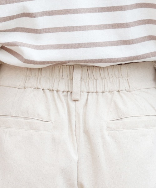 PairPair（ペアペア）の「リネンフレアパンツ(セットアップ)（その他パンツ・レディース・アイボリー/ブルーグレー・FREE）」の14枚目の写真