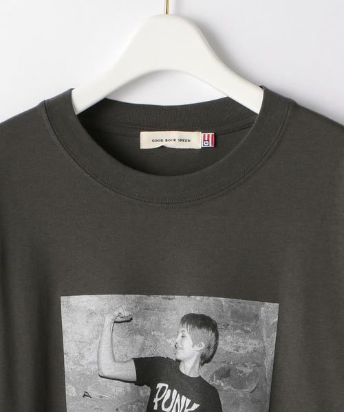 green label relaxing（グリーンレーベルリラクシング）の「[ 別注 ] [ グッドロックスピード ] SC Good Rock Speed × GLR ROBERTA BAYLEY ショートスリーブ Tシャツ（Tシャツ/カットソー・レディース・ブラック/その他1/ホワイト・FREE）」の22枚目の写真