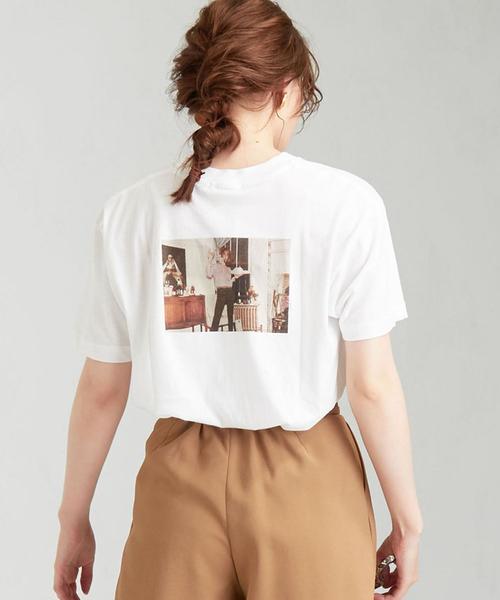 green label relaxing（グリーンレーベルリラクシング）の「[ 別注 ] [ グッドロックスピード ] SC Good Rock Speed × GLR ROBERTA BAYLEY ショートスリーブ Tシャツ（Tシャツ/カットソー・レディース・ブラック/その他1/ホワイト・FREE）」の12枚目の写真