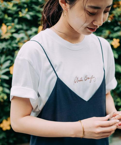 green label relaxing（グリーンレーベルリラクシング）の「[ 別注 ] [ グッドロックスピード ] SC Good Rock Speed × GLR ROBERTA BAYLEY ショートスリーブ Tシャツ（Tシャツ/カットソー・レディース・ブラック/その他1/ホワイト・FREE）」の11枚目の写真