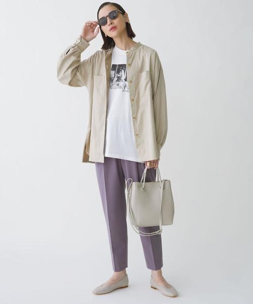 green label relaxing（グリーンレーベルリラクシング）の「[ 別注 ] [ グッドロックスピード ] SC Good Rock Speed × GLR ROBERTA BAYLEY ショートスリーブ Tシャツ（Tシャツ/カットソー・レディース・ブラック/その他1/ホワイト・FREE）」の8枚目の写真