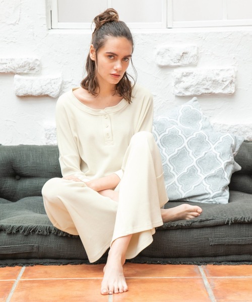 bijorie（ビジュリィ）の「インスタ企画／セットアップ（ルームウェア/パジャマ・レディース・ホワイト系その他/チャコールグレー/グリーン・FREE）」の16枚目の写真