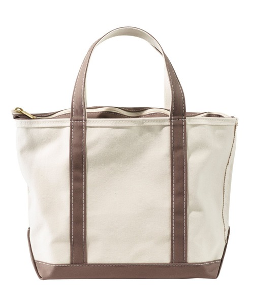 L.L.Bean(エルエルビーン)の「ボート・アンド・トート・バッグ、ジップ・トップ ラージ(トートバッグ・レディース・ブラック/アッシュブラウン/ネイビー/レッド/ブルー/グリーン/カモフラージュ/ミント/ライトイエロー/モーブ系/ピンク/オリーブ/タン/グレイッシュブルー/グレー・REGULAR)」の4枚目の写真