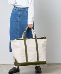 L.L.Bean(エルエルビーン)のボート・アンド・トート・バッグ、ジップ・トップ ラージ(トートバッグ)