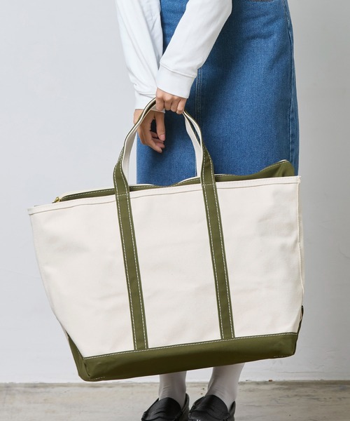 ボート・アンド・トート・バッグ、ジップ・トップ ラージ（トート