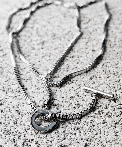 Pledge（プレッジ）の「■Pledge（プレッジ）■ロングチェーンネックレス（ネックレス・メンズ・ブラック/ゴールド/シルバー・FREE）」の2枚目の写真