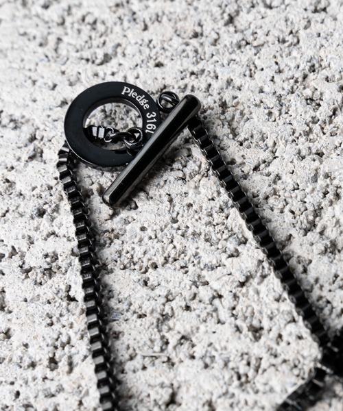 Pledge（プレッジ）の「■Pledge（プレッジ）■ロングチェーンネックレス（ネックレス・メンズ・ブラック/ゴールド/シルバー・FREE）」の6枚目の写真