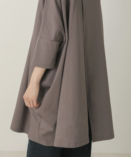 Bou Jeloud(ブージュルード)の「シルケットスムースオーバーチュニック(チュニック・レディース・ブラック/ベージュ/グレー・FREE)」の16枚目の写真