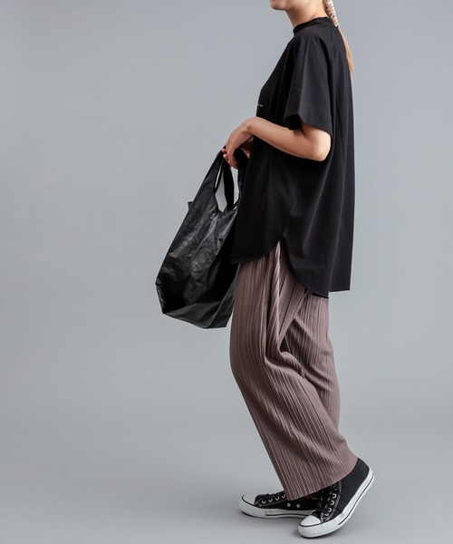 PUAL CE CIN（ピュアルセシン）の「プリーツパンツ（その他パンツ・レディース・ブラック/ブルーグレー/モカ/チャコール・FREE）」の17枚目の写真