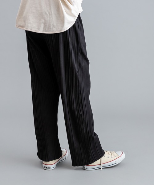 PUAL CE CIN（ピュアルセシン）の「プリーツパンツ（その他パンツ・レディース・ブラック/ブルーグレー/モカ/チャコール・FREE）」の12枚目の写真