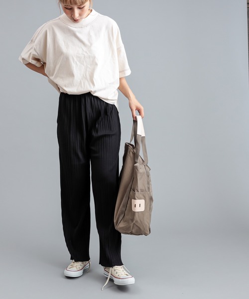 PUAL CE CIN（ピュアルセシン）の「プリーツパンツ（その他パンツ・レディース・ブラック/ブルーグレー/モカ/チャコール・FREE）」の18枚目の写真