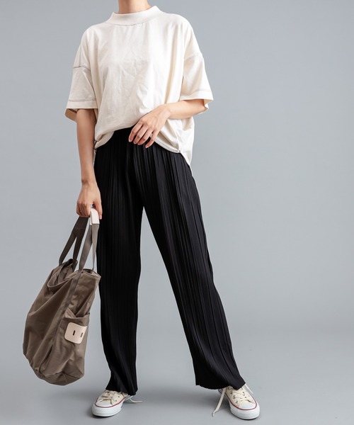 PUAL CE CIN（ピュアルセシン）の「プリーツパンツ（その他パンツ・レディース・ブラック/ブルーグレー/モカ/チャコール・FREE）」の20枚目の写真