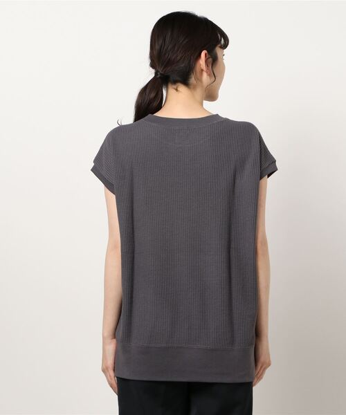 Lee（リー）の「【Lee】THMAL SLEEVELESS TEE（Tシャツ/カットソー・レディース・ホワイト/ブラック/オリーブ・FREE）」の5枚目の写真